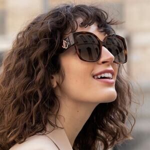 New, JIMMY CHOO Sunglasses NOEMI/S 086HA Authentic